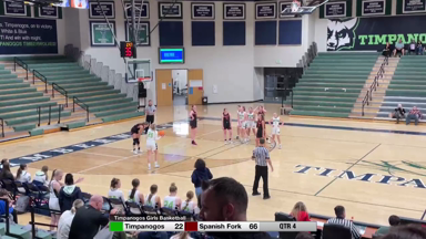 Timpanogos JV girls basketball 2nd half (November 23, 2022)