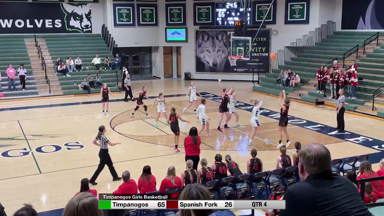Timpanogos Varsity girls basketball 2nd half (November 23, 2022)