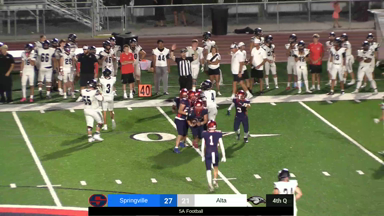 Springville vs Alta - Football (August 15, 2025)
