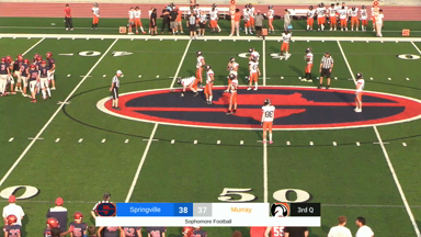 Springville vs Murray - Football (August 27, 2025) Sophomore