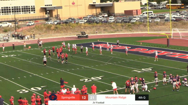 Springville vs Mountain Ridge - Football (September 18, 2025) - JV