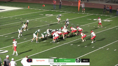 Springville vs Payson - Varsity (September 19, 2025)