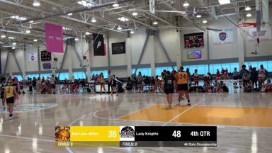Salt Lake Metro vs Lady Knights - Girls Basketball (July 13, 2025)