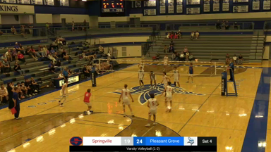 Springville vs Pleasant Grove - Boys Volleyball (April 21, 2026) - Varsity
