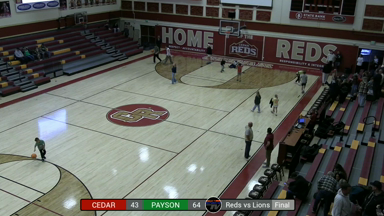 Cedar vs Payson - Boys Basketball (December 31, 2025)